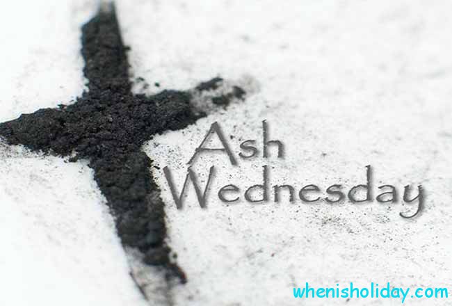 Ash Wednesday 2018