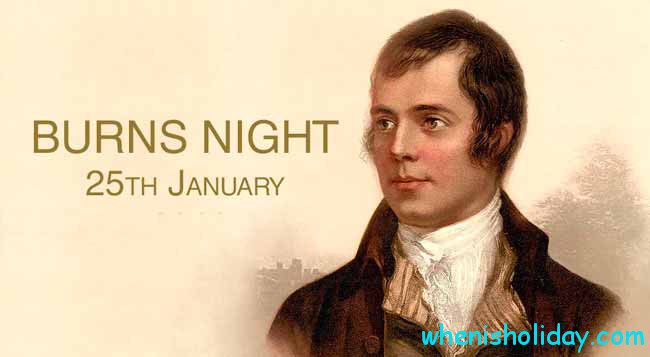 🤵🏿 When is Robert Burns Night 2024