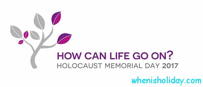 Holocaust Memorial Day in 2017