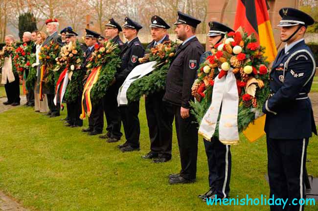 National Day of Mourning in Germany