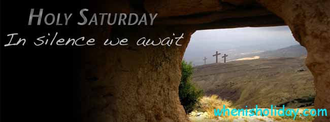 When is Holy Saturday 2018