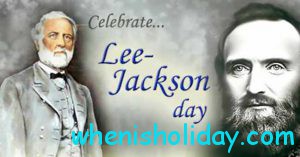 Lee Jackson Day 2017
