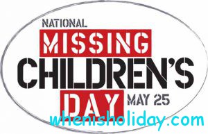 National Missing Children's Day 2018