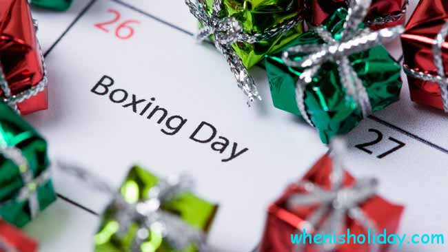 Boxing Day 2017