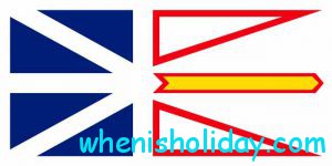Newfoundland stat holidays 2017