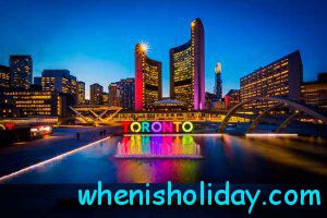 Toronto stat holidays 2017