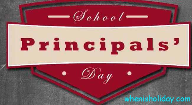 School Principals' Day 2018
