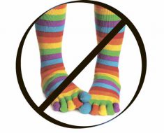 No Socks Day 2017