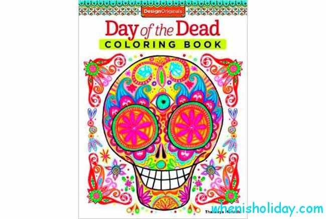 Day of the Dead Coloring Book 2017