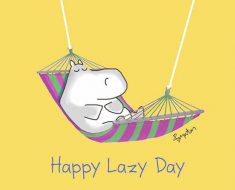 National Lazy Day 2017