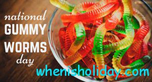 National Gummi Worm Day 2017
