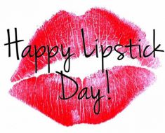 National Lipstick Day 2017