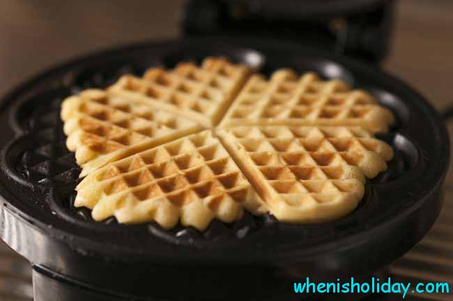 Nationaler Tag des Waffeleisens