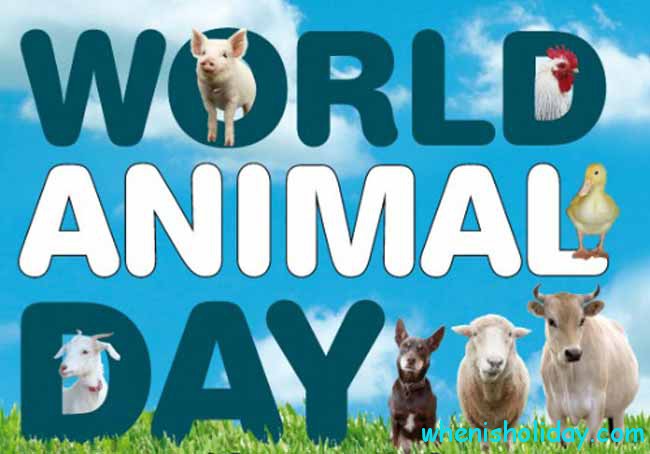 🌍 When is World Animal Day 2024