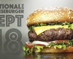 National Cheeseburger Day 2017