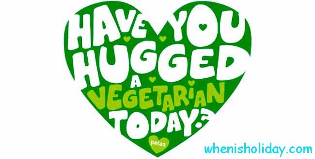 National Hug a Vegetarian Day