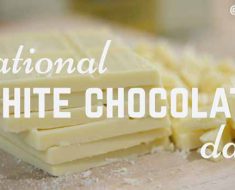 National White Chocolate Day 2017