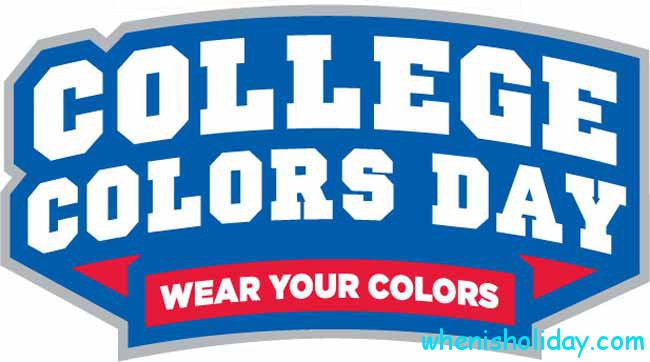 National College Colors Day 2017