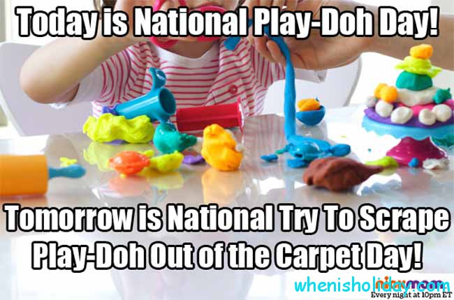 Nationaler Play-Doh-Tag 