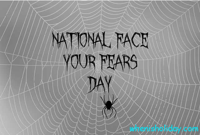 Nationaler Tag, stelle dich deinen Ängsten