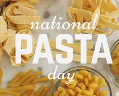 National Pasta Day 2017