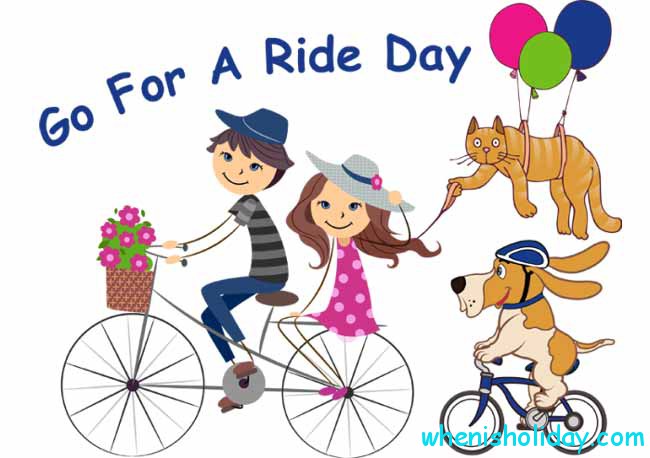 Go For A Ride Day Card