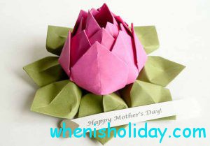Origami Flower for Mother's Day
