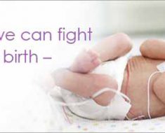 Together, we can fight premature birth