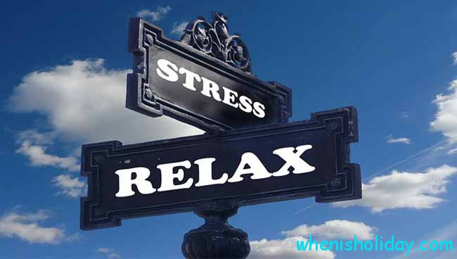 Stress oder Entspannung