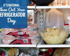Day to Clean Out Your Refrigerator