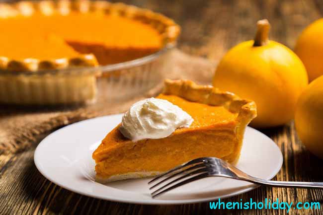 A piece of Pumpkin Pie