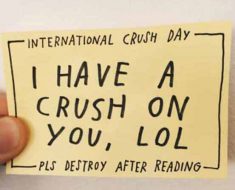 Crush Day Note
