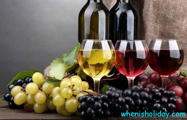 Wine and grapes