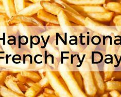 French Fry Card