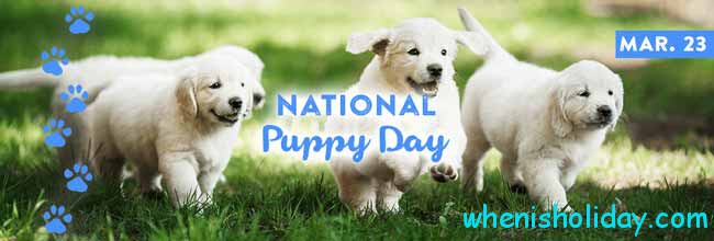 🐶 When is National Puppy Day 2020