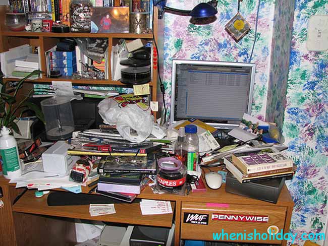 Messy Desk