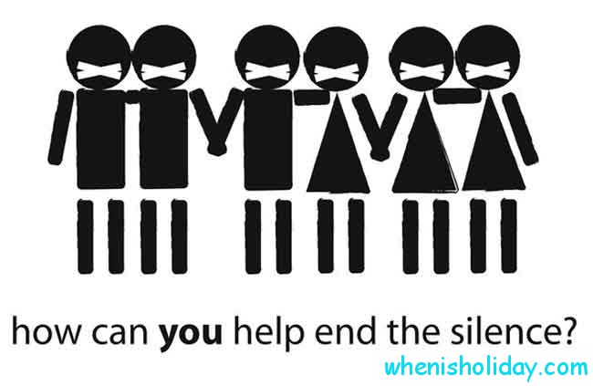 how can you help end the silence