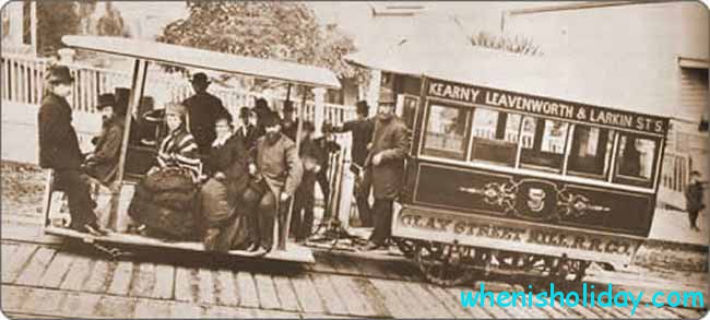 Old photo of Cable Car