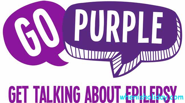 When is National Purple Day 2018