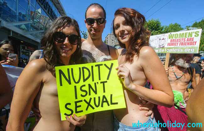 Nudity is not sexual
