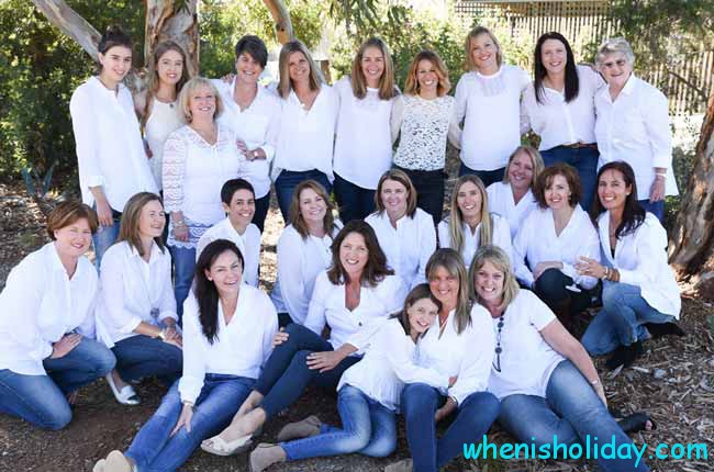 Women in White Shirts