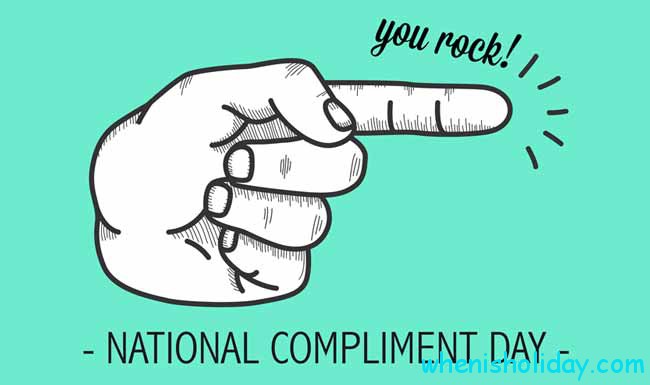 👉 When is National Compliment Day 2020