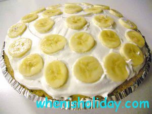 Banana Cream Pie homemade