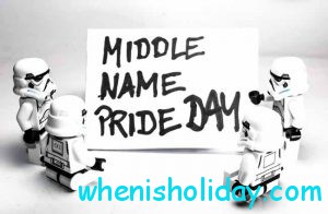 Middle Name Pride Day