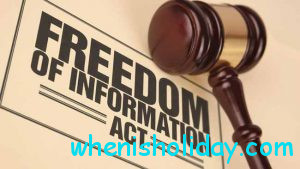 Freedom Of Information act
