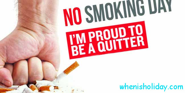 🚭 When is National No Smoking Day 2020