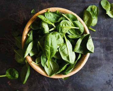 plate of Spinach