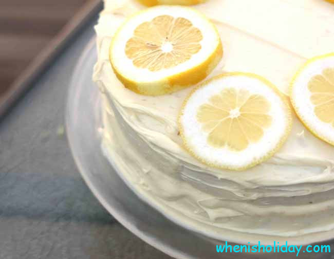 Lemon Chiffon Cake