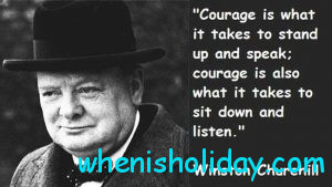 Winston Churchill's quotation