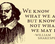 Shakespeare's quote